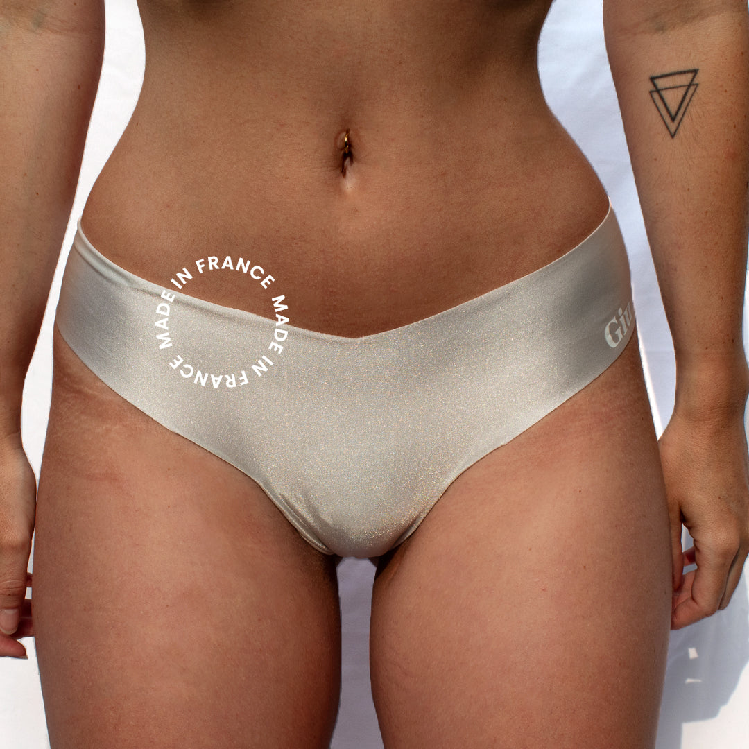 Nolyna_Glossy_tanga_seconde_peau_creme_France_invisible_doux_couture_invisible_silhouette_Tissus_Cetifies_Hypoallergenique_1