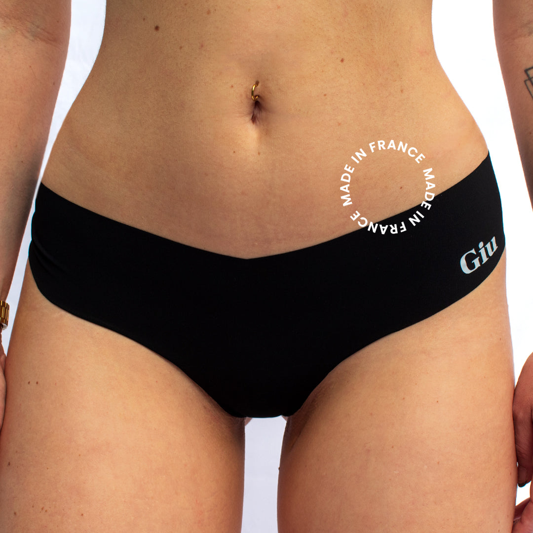 Nolyna_tanga_seconde_peau_noir_France_invisible_doux_couture_invisible_silhouette_tissus_Certifé_Hypoallergénique_1