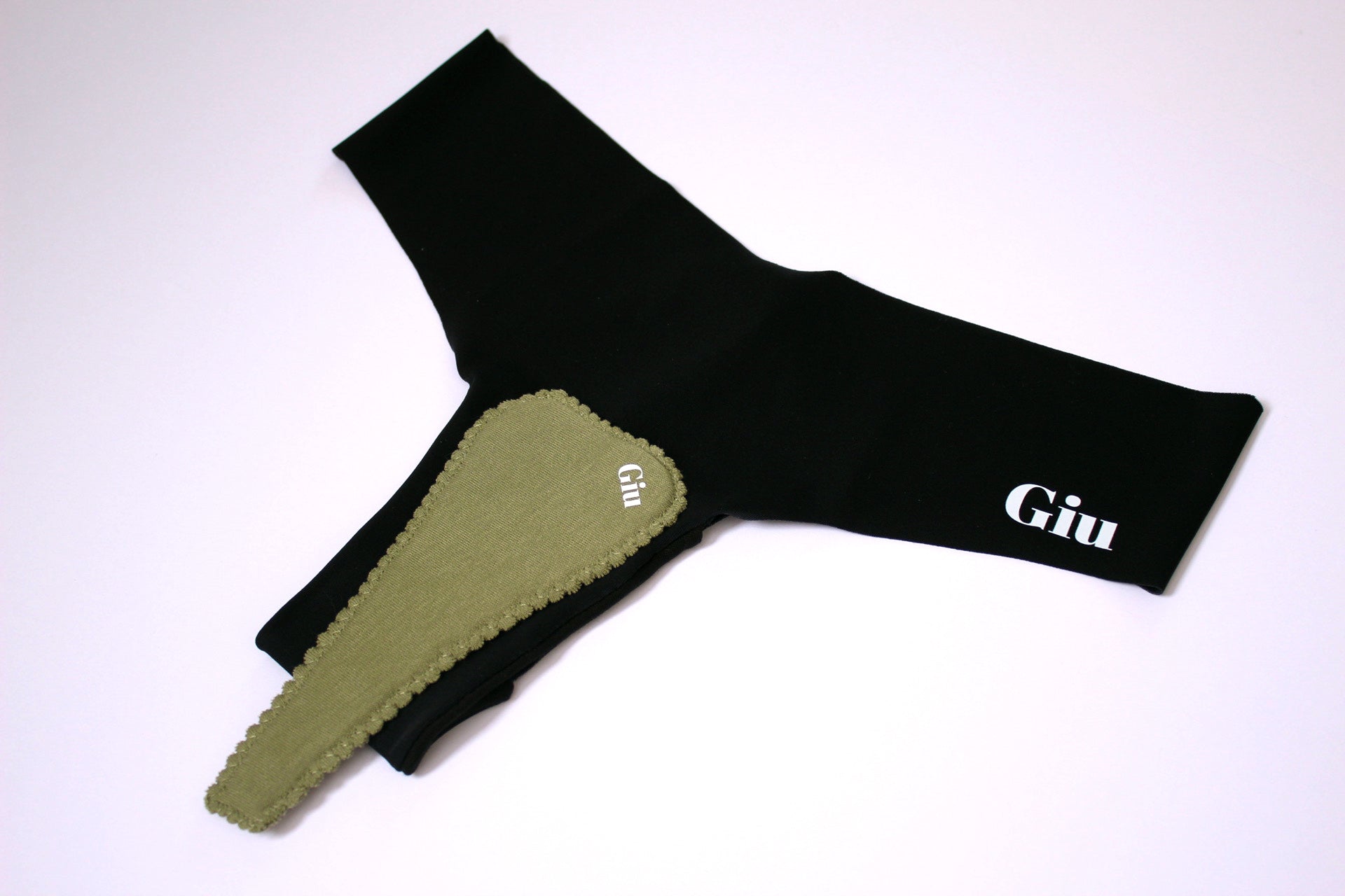 Pack_Duo_Confort_Intime_Giu_Nolyna_Glossy_tanga_seconde_peau_noir_France_invisible_doux_couture_invisible_silhouette_Tissus_Cetifiés_Hypoallergénique_No-Camelta-Anti-Cameltoe_kaki 2